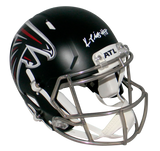 KYLE PITTS AUTOGRAPHED SIGNED ATLANTA FALCONS SPEED AUTHENTIC HELMET BECKETT