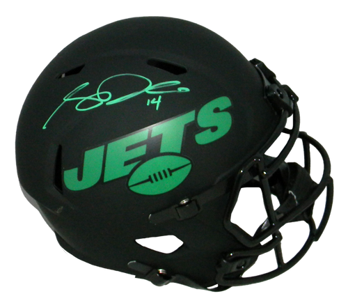 SAM DARNOLD SIGNED NEW YORK JETS ECLIPSE FULL SIZE SPEED HELMET BECKETT