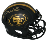 DEEBO SAMUEL AUTOGRAPHED SAN FRANCISCO 49ERS ECLIPSE SPEED MINI HELMET BECKETT