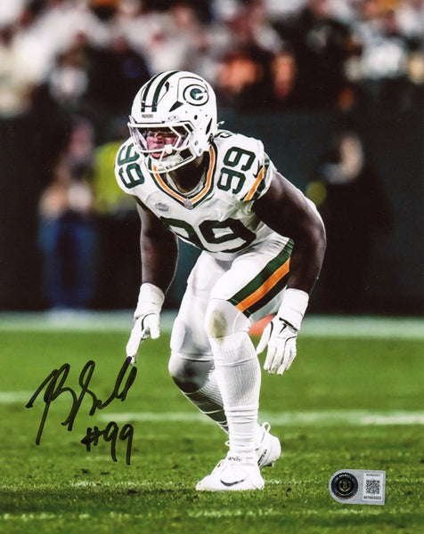 BARRYN SORRELL AUTOGRAPHED GREEN BAY PACKERS 8x10 PHOTO BECKETT