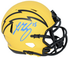 LADD McCONKEY SIGNED LOS ANGELES CHARGERS RAVE SPEED MINI HELMET BECKETT