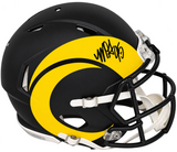 MYLES GARRETT SIGNED LOS ANGELES RAMS RIVALRIES AUTHENTIC SPEED HELMET BECKETT