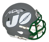 SAM DARNOLD AUTOGRAPHED SIGNED NEW YORK JETS AMP SPEED MINI HELMET BECKETT
