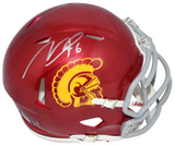 MAKAI LEMON AUTOGRAPHED USC TROJANS SPEED MINI HELMET BECKETT