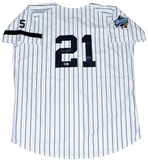 PAUL O'NEILL SIGNED NEW YORK YANKEES 1999 WORLD SERIES #21 MAJESTIC JERSEY BAS