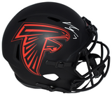 BIJAN ROBINSON SIGNED ATLANTA FALCONS ECLIPSE FULL SIZE SPEED HELMET JSA