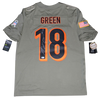 AJ GREEN SIGNED CINCINNATI BENGALS SALUTE TO SERVICE NIKE LIMITED JERSEY BECKETT