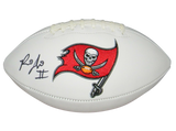 RONALD JONES II AUTOGRAPHED SIGNED TAMPA BAY BUCS BUCCANEERS LOGO FOOTBALL BAS