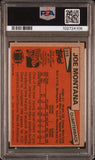 JOE MONTANA SIGNED 1981 TOPPS ROOKIE CARD RC #216 PSA AUTO 10