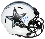 AMARI COOPER SIGNED DALLAS COWBOYS LUNAR FULL SIZE SPEED HELMET BECKETT