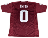 AINIAS SMITH AUTOGRAPHED TEXAS A&M AGGIES #0 MAROON JERSEY COA