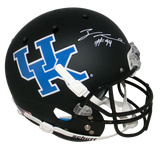 ZA'DARIUS SMITH SIGNED KENTUCKY WILDCATS BLACK FULL SIZE HELMET BECKETT