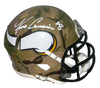 KIRK COUSINS AUTOGRAPHED MINNESOTA VIKINGS CAMO SPEED MINI HELMET BECKETT