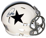 QUINNEN WILLIAMS SIGNED DALLAS COWBOYS RETRO SPEED MINI HELMET BECKETT