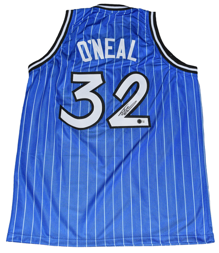 ANFERNEE PENNY HARDAWAY SIGNED MEMPHIS STATE TIGERS #25 BLUE JERSEY BECKETT