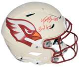 TREY McBRIDE SIGNED ARIZONA CARDINALS 2025 RIVALRIES AUTHENTIC SPEEDFLEX HELMET