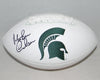 MORTEN ANDERSEN SIGNED AUTOGRAPHED MICHIGAN STATE SPARTANS LOGO FOOTBALL JSA
