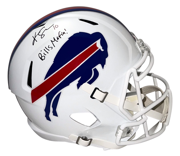 KHALIL SHAKIR SIGNED AUTOGRAPHED BUFFALO BILLS FULL SIZE SPEED HELMET BECKETT