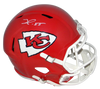 FRANK CLARK AUTOGRAPHED KANSAS CITY CHIEFS FULL SIZE SPEED HELMET JSA