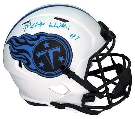 DE'VON DEVON ACHANE SIGNED MIAMI DOLPHINS FULL SIZE SPEED HELMET BECKETT