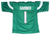 AHMAD SAUCE GARDNER SIGNED AUTOGRAPHED NEW YORK JETS #1 GREEN JERSEY BECKETT