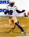 DEMARYIUS THOMAS SIGNED GEORGIA TECH YELLOW JACKETS 8x10 PHOTO BECKETT