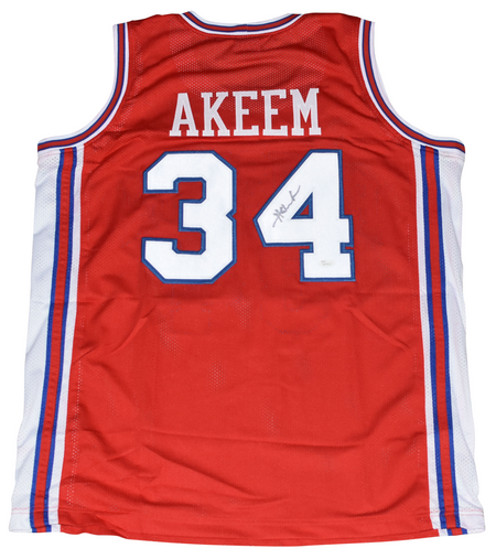 ANFERNEE PENNY HARDAWAY SIGNED MEMPHIS STATE TIGERS #25 BLUE JERSEY BECKETT
