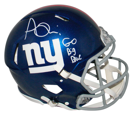 ERIC DICKERSON SIGNED SMU MUSTANGS RED CHROME AUTHENTIC HELMET W/ PONY EXPRESS
