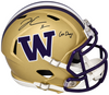 JONAH COLEMAN SIGNED WASHINGTON HUSKIES FULL SIZE SPEED HELMET BECKETT