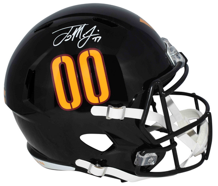 TERRY McLAURIN SIGNED WASHINGTON COMMANDERS AUTHENTIC SPEED HELMET BECKETT