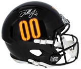 TERRY McLAURIN SIGNED WASHINGTON COMMANDERS FULL SIZE BLACK HELMET BECKETT