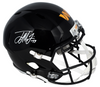 TERRY McLAURIN SIGNED WASHINGTON COMMANDERS BLACK FULL SIZE SPEED HELMET BECKETT
