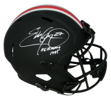 EDDIE GEORGE SIGNED OHIO STATE BUCKEYES ECLIPSE FULL SIZE SPEED HELMET + HEISMAN