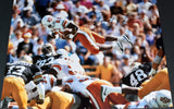 BARRY SANDERS AUTOGRAPHED OKLAHOMA STATE COWBOYS 16x20 PHOTO COA