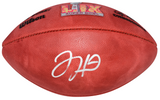 JALEN HURTS SIGNED PHILADELPHIA EAGLES WILSON SUPER BOWL LIX FOOTBALL FANATICS