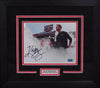 KLIFF KINGSBURY AUTOGRAPHED TEXAS TECH RED RAIDERS 8x10 FRAMED PHOTO COA