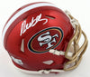 DEEBO SAMUEL SIGNED SAN FRANCISCO 49ERS FLASH SPEED MINI HELMET BECKETT