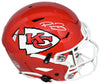 PATRICK MAHOMES SIGNED KANSAS CITY CHIEFS AUTHENTIC SPEEDFLEX HELMET BECKETT