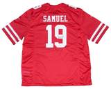 DEEBO SAMUEL SIGNED AUTOGRAPHED SAN FRANCISCO 49ERS #19 NIKE GAME JERSEY BECKETT