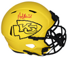 ANDY REID SIGNED KANSAS CITY CHIEFS RAVE FULL SIZE SPEED HELMET BECKETT