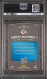 PATRICK MAHOMES SIGNED AUTO 2017 PANINI DONRUSS RATED ROOKIE #327 PSA AUTHENTIC