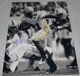 JONATHAN DWYER SIGNED AUTOGRAPHED GEORGIA TECH YELLOW JACKETS 16x20 PHOTO GTSM