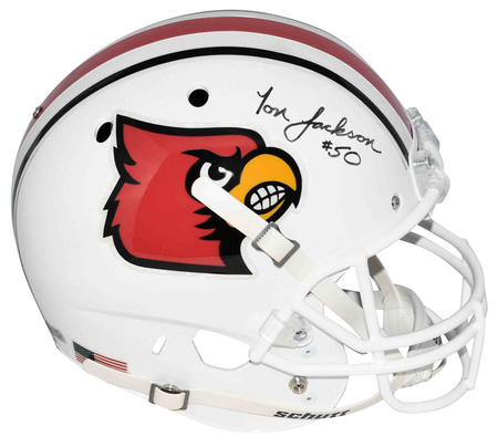 RYAN FITZPATRICK AUTOGRAPHED HARVARD CRIMSON FULL SIZE SPEED HELMET BECKETT