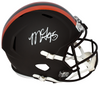 MYLES GARRETT SIGNED CLEVELAND BROWNS 2025 ALT FULL SIZE SPEED HELMET BECKETT