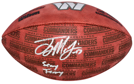BO JACKSON AUTOGRAPHED AUBURN TIGERS OFFICIAL WILSON NCAA FOOTBALL GTSM
