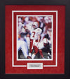 ERIC CROUCH AUTOGRAPHED NEBRASKA CORNHUSKERS 8x10 FRAMED PHOTO COA
