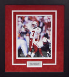 ERIC CROUCH AUTOGRAPHED NEBRASKA CORNHUSKERS 8x10 FRAMED PHOTO COA