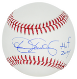DENNIS ECKERSLEY SIGNED ATHLETICS OFFICIAL RAWLINGS MLB BASEBALL W/ HOF 2004