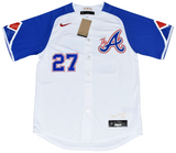AUSTIN RILEY SIGNED ATLANTA BRAVES #27 CITY CONNECT NIKE LIMITED JERSEY FANATICS