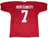TY MONTGOMERY SIGNED AUTOGRAPHED STANFORD CARDINAL #7 JERSEY COA